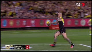 2019: Preliminary Finals Richmond v Geelong Riewoldt Opens The Gate For Dusty