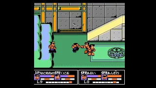 Nekketsu Kakutou Densetsu Riki Kunio Battle 11