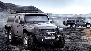 Chinese Firm Reveals 6x6 Jeep Wrangler Dubbed The Tomahawk