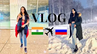 My JOURNEY from INDIA🇮🇳to RUSSIA🇷🇺 |MBBS Russia| Travel Vlog✈️ |