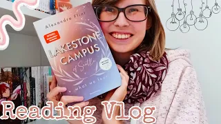 Reading Vlog | Ich lese Lakestone Campus von Alexandra Flint  | alinaspagesofliving