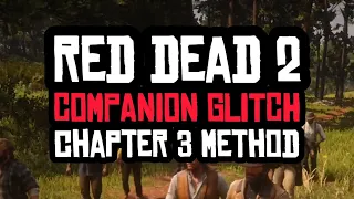 how to FREE-ROAM with gang members in red dead redemption 2! (companion glitch)