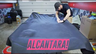 Creating A Custom Headliner *Alcantara*