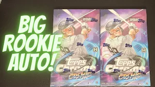 Rookie Auto! 2022 Topps Cosmic Chrome Baseball Hobby Box x2!