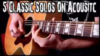 5 Classic Solos On Acoustic (Performed by Karl Golden)