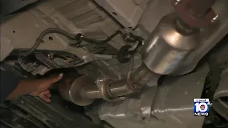 Thieves seek catalytic converters in South Florida