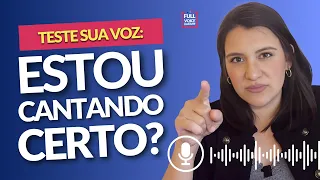 Teste AGORA a sua VOZ! Eu sei cantar? Estou cantando CERTO?