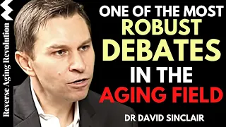 One Of The MOST ROBUST DEBATE In The AGING Field | Dr David Sinclair Interview Clips