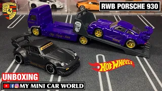 【MY MINI CAR WORLD】UNBOXING HOTWHEELS RWB PORSCHE 930