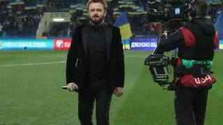 Dzidzio, финал исполнения гимна Украины перед игрой Евро 2020 Украина-Литва