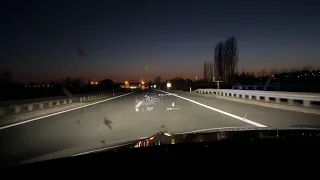 New MERCEDES C-CLASS 2023 - DIGITAL light TEST & DEMONSTRATION at night (impressive technology)