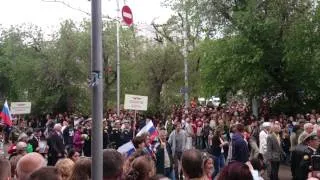 Парад в честь Дня Победы в Севастополе. 2014 год.