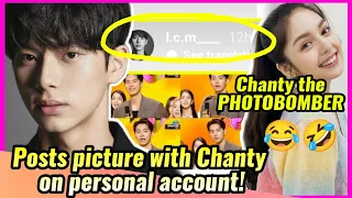 OMG! Actor Lee Chae Min accidentally posts CHANTY as PHOTOBOMBER on his IG story!