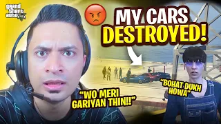 MY MILLION DOLLAR SPORTS CARS DESTROYED 😱 GTA 5 GAMEPLAY - MRJAYPLAYS
