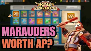 The TRUTH ABOUT Marauders! Should you grind them? [100 chests] Rise of kingdoms