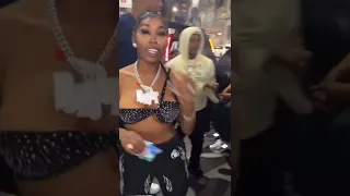 Asian Doll Outside With Her Goons In #nyc 🗽🥷 #asian #doll #asiandoll #goon #cali #california #fyp
