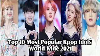 Top 10 Most Popular Kpop Idols Worldwide 2021 (Male & Female) Groups