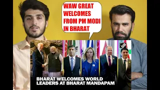 PM Modi Welcome G20 Leader With Different SWAG Watch First Reaction of Welcome - AFGHAN REACTION!