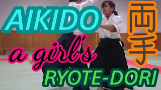 Girl’s aikido is mostly powerful