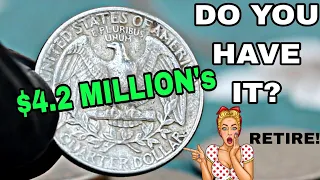 Ultra Rare Top 5 most Valuable Washington quarter Dollar Rare Quarter coins could make you A Rich!