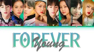 How Would BTS & BLACKPINK Sing "FOREVER YOUNG" By BLACKPINK (FANMADE)