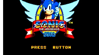 Sonic the Hedgehog (Master System) playthrough ~Longplay~