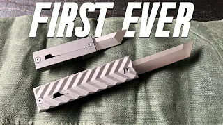 These unique Gravity Knives are the first with this feature! (DCC MagSlide/MiniSlide)