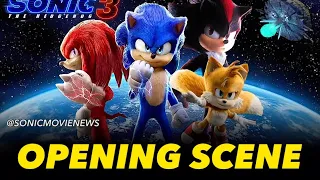 Sonicmovienews own created fan-made opening scene of Sonic 3! #sonicmovie #sonicmovie3 #sonic