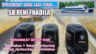 SPEEDBOAT FIBER SB.RENI FADHILA 🔴 MESIN SUZUKI 250PK X3