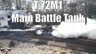 Let it smoke - T-72M1 Laying Battle Smoke Screen -  Kevätsawutus 2017
