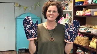 Easy Oven Mitt Sewing Tutorial