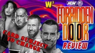 AEW x NJPW Forbidden Door 2022 Review | Wrestling With Wregret