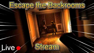 Escape the Backrooms Live Stream