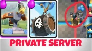 MEGA KNIGHT - X-ROCKET - SKELETON BARREL | CLASH ROYALE PRIVATE SERVER