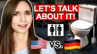 Germans PEE DIFFERENTLY than Americans?! Random Differences Pt. 1 | Feli from Germany
