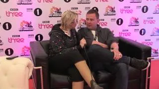 Scott Mills chats to Bev Lyons at BBC Big Weekend 2014