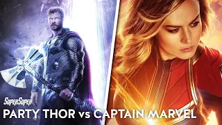 Party Thor Vs. Captain Marvel | What If... Episode 7 Breakdown | SuperSuper