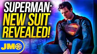 James Gunn Reveals David Corenswet's New SUPERMAN Costume With Epic First Look Photo