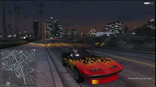 GTAV Online - Corvette, My cars in my 2 biggest garages & Auto Shop delivery