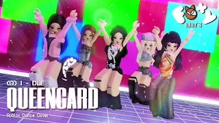 👑 (G)I-DLE - 'QUEENCARD' | Roblox Dance Cover + Códigos | FOXY BABY'S 🦊