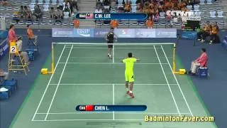 Badminton Highlights - Lee Chong Wei vs Chen Long - 2014 Asian Games SF