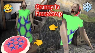 Granny V1.8 But Granny Is Freezetrap Full Gameplay