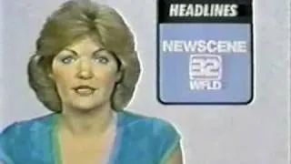 WFLD Channel 32 - Newscene Update - Kathy McFarland (1982)