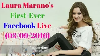 Laura Marano's First-Ever Facebook Live Chat (03/09/2016)