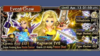 DFFOO -  The Emperor Burst & Celes LD Banner Draw Pull