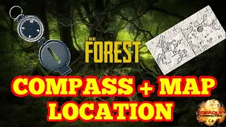 MAP + COMPASS LOCATION | THE FOREST