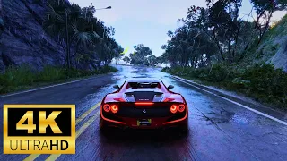 Ferrari F8 Tributo Spider FULLY UPGRADED ! (Sunset Rain Drive) - The Crew Motorfest