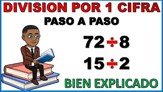 División por 1 cifra para niños | Para principiantes