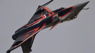 Insane rate of roll: Dassault Rafale C solo display