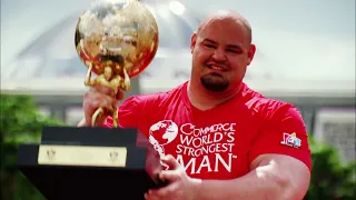 Brian Shaw Deadlifts 800 LBS for Reps | 2016 World's Strongest Man